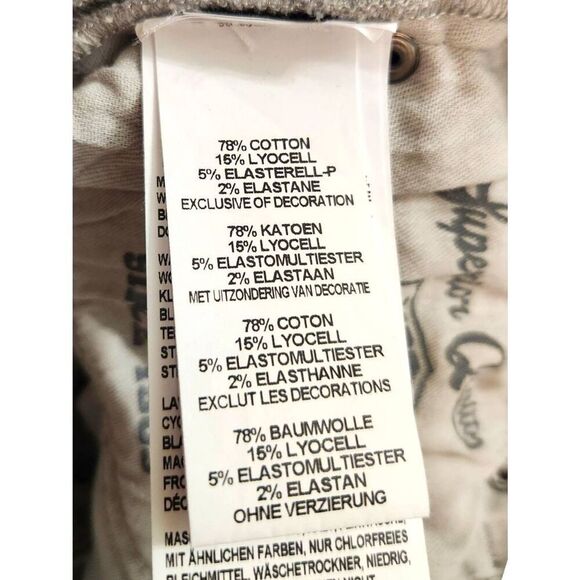 Harley-Davidson Women's skinny mid-rise Jeans size 27 (27x28) Zip Leg - Picture 8 of 11